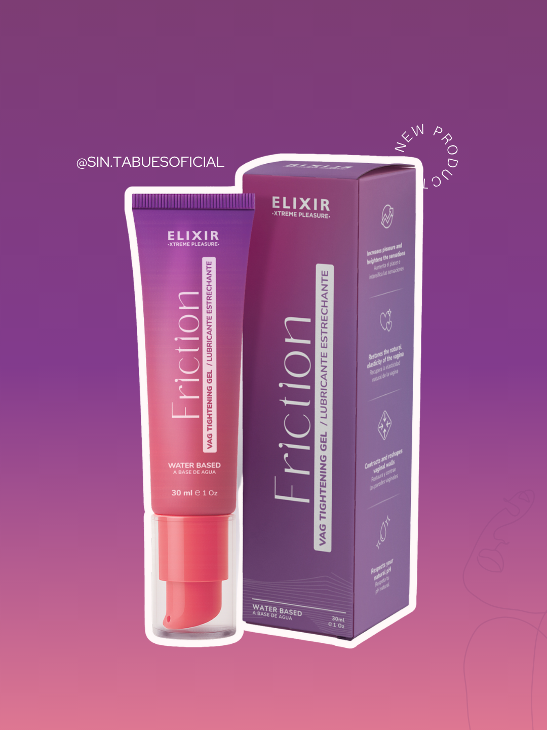 Lubricante Estrechante Friction Elixir