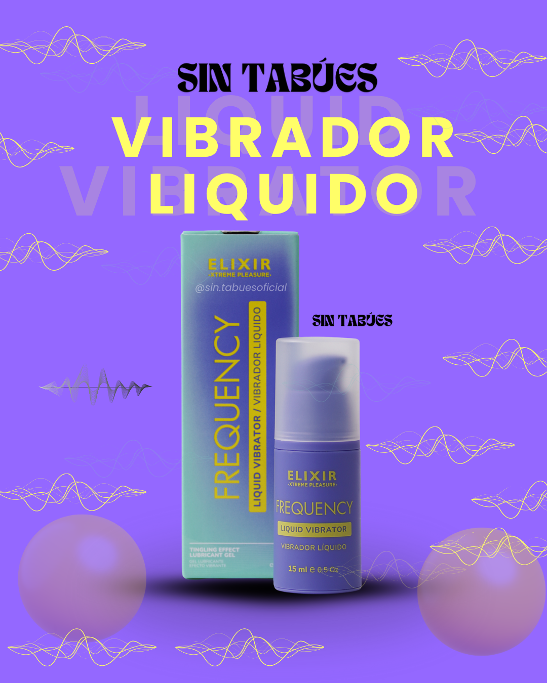 Vibrador Líquido ELIXIR