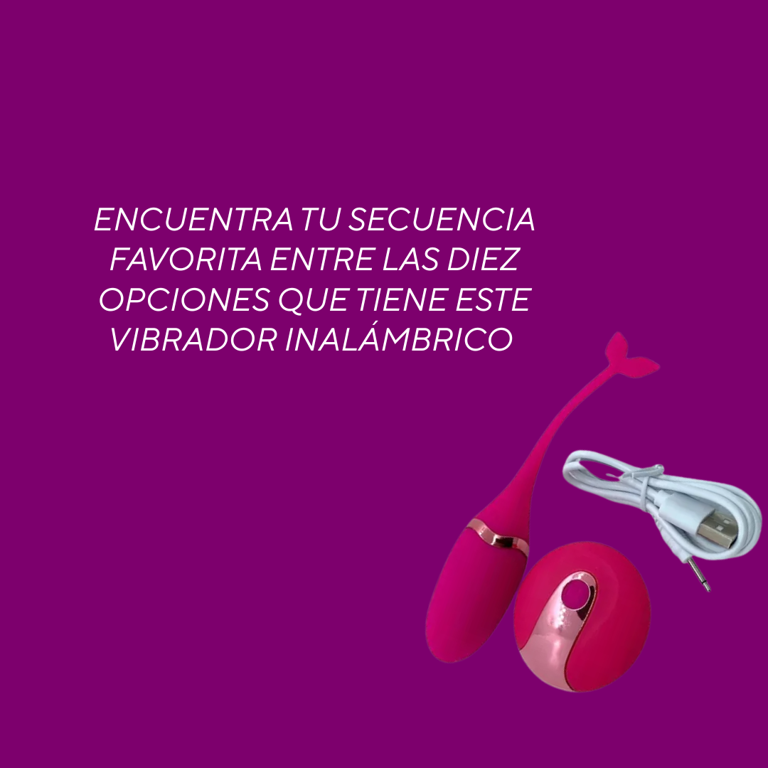 Vibrador Inalámbrico Multifunción