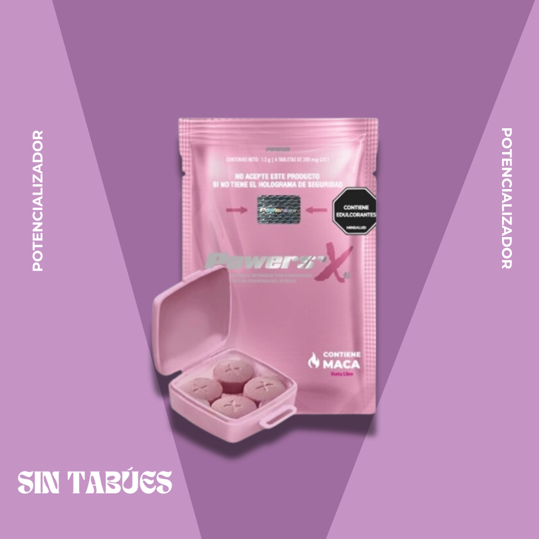 Potencializador Sexual Femenino Power Sex X4