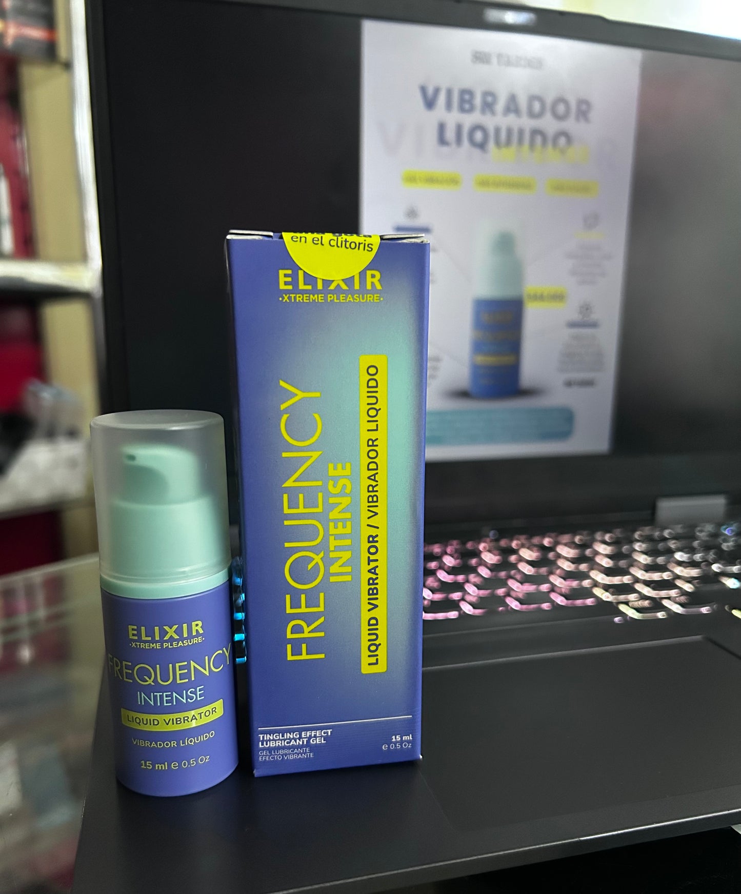 Vibrador Líquido INTENSE ELIXIR