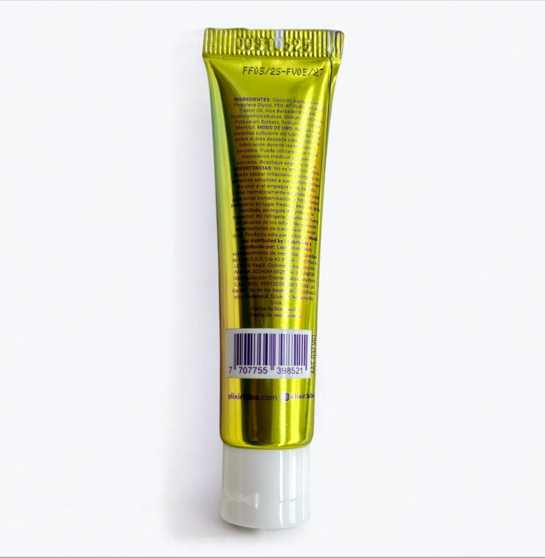 5 sensaciones lubricante elixir