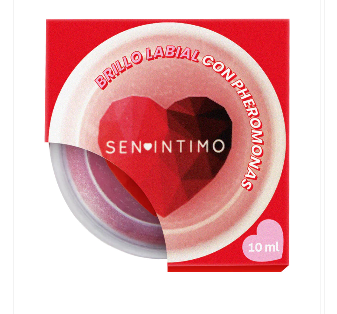 Brillo Labial Frutos Rojos con pheromonas redondo