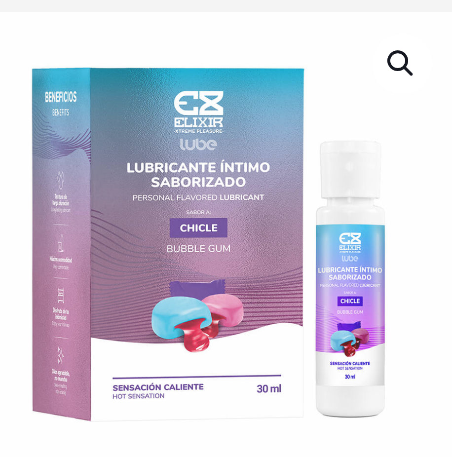 Lubricante Íntimo Chicle 30 Ml Elixir