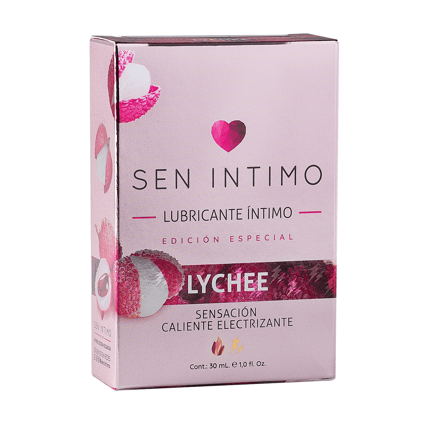 Lubricante electrizante sen intimo lychee 30Ml