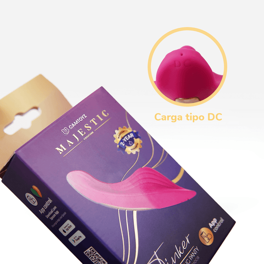 Vibrador Para Panty Tinker Con App Camtoyz