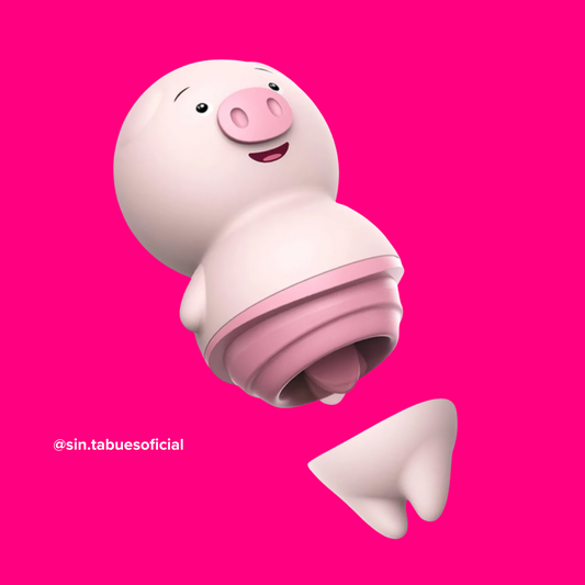 Mini Vibrador Lengua Cerdito