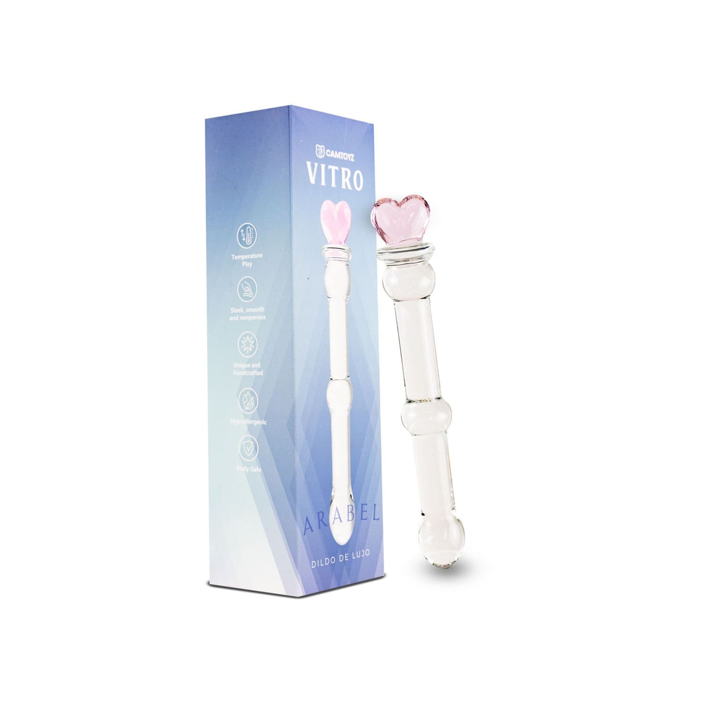 Dildo de Vidrio Arabel 17 cm Camtoyz