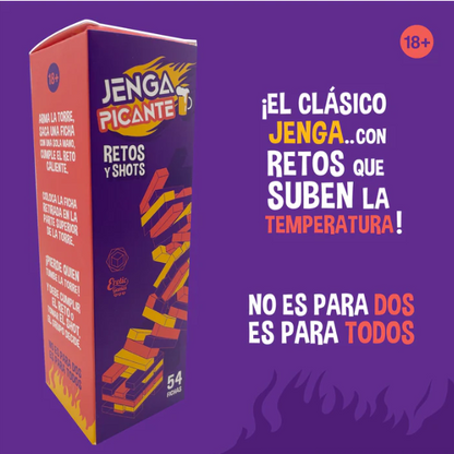 Juego Jenga Picante