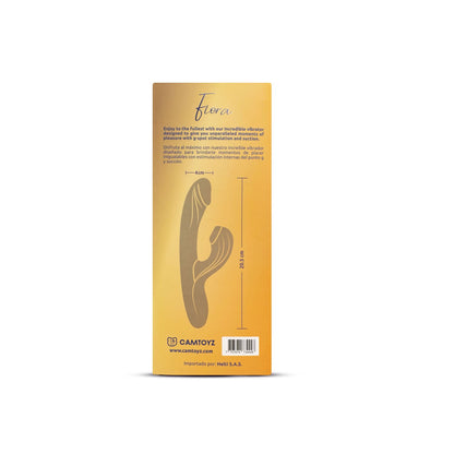 Vibrador Doble Estimulación Flora Camtoyz