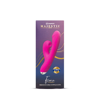 Vibrador Doble Estimulación Flora Camtoyz