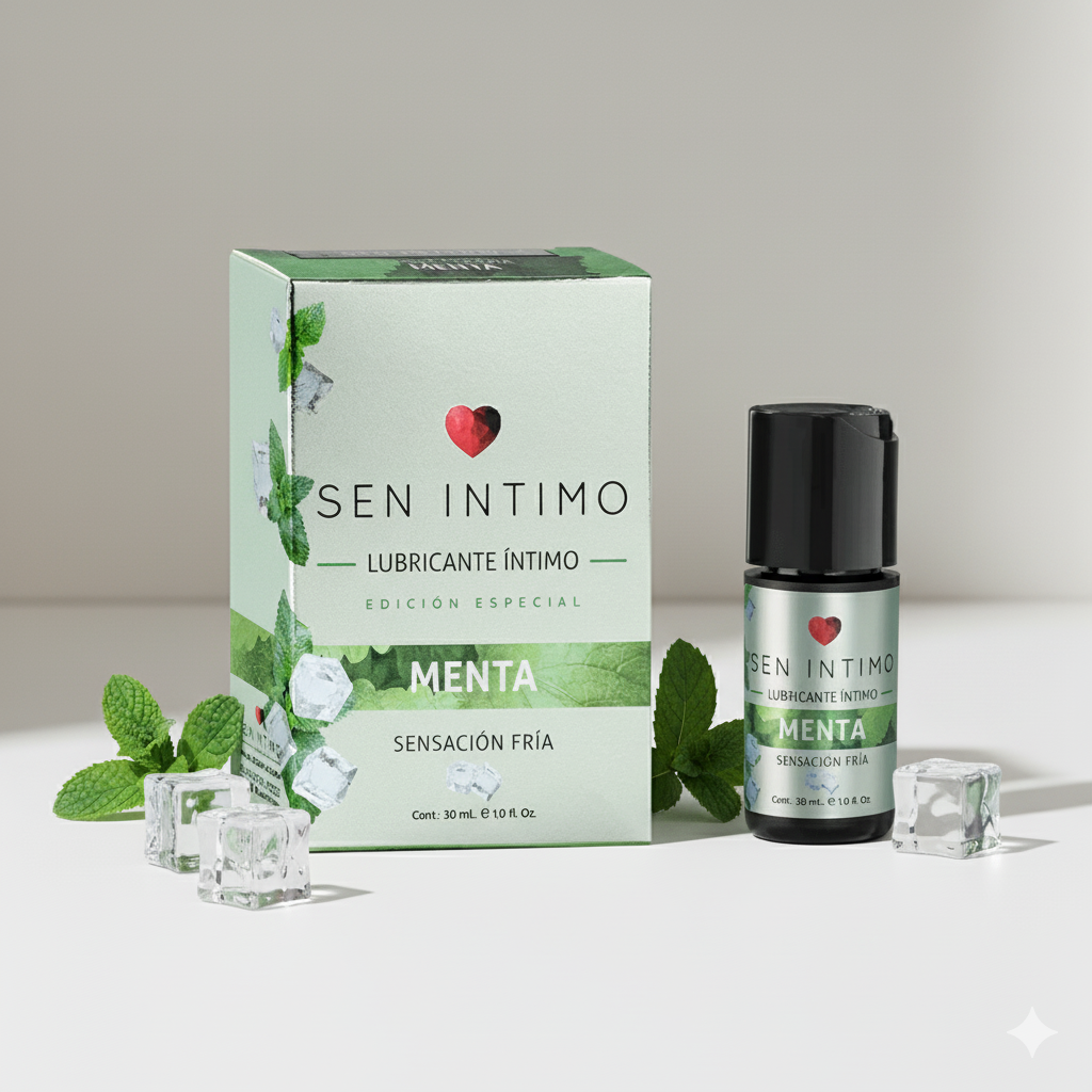 Lubricante Menta X 30 Ml Sen Intimo