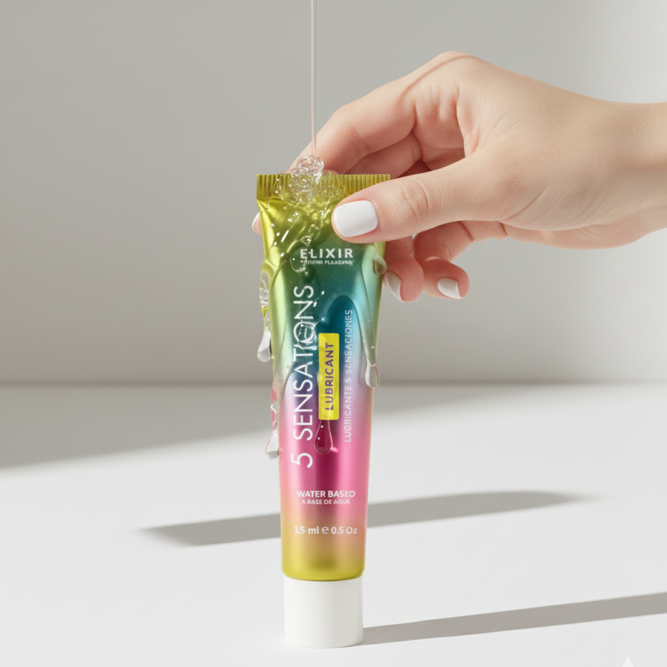 Lubricante 5 sensaciones elixir