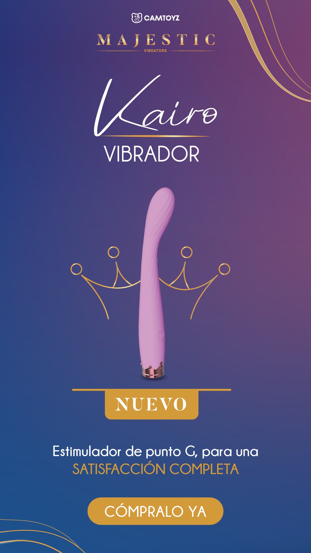 Vibrador Kairo Camtoyz