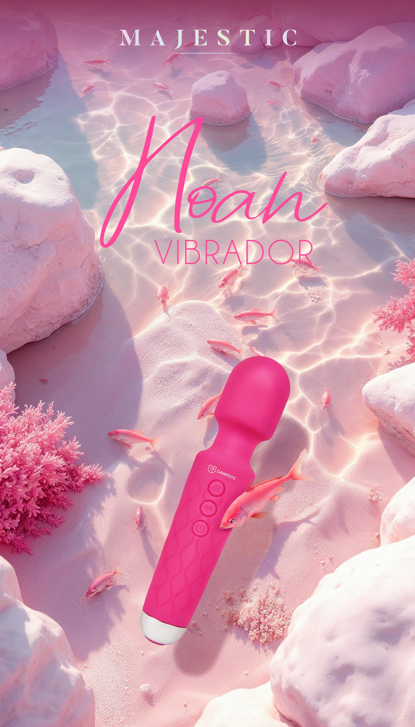Vibrador Tipo Hitachi Noah Camtoyz