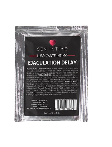 Retardante Ejaculation Delay Sen Intimo Sachet