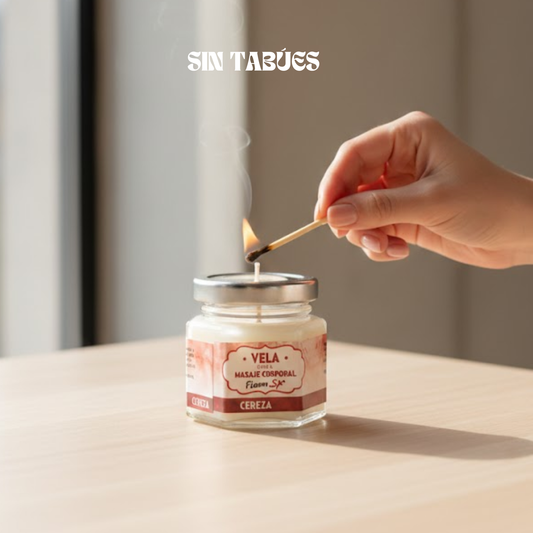 Vela para Masajes - Flavor Sex